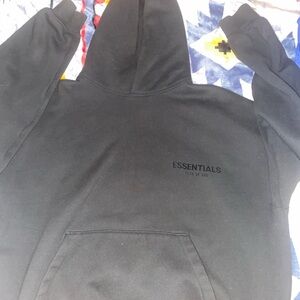 Essentials Charcoal Hoodie